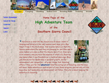 Tablet Screenshot of bsahighadventure.org